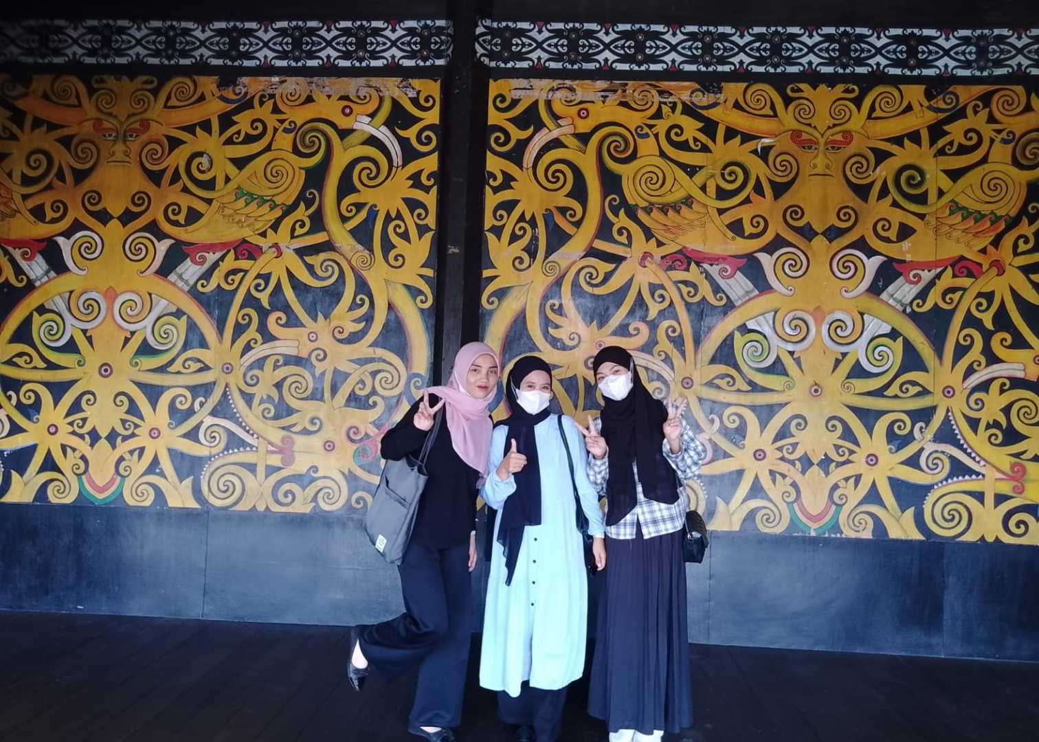 The Betang Traditional House Of West Borneo