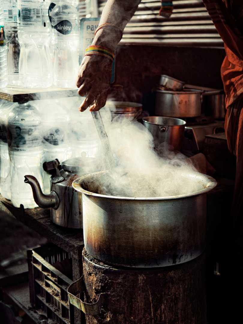 Chai in the making!