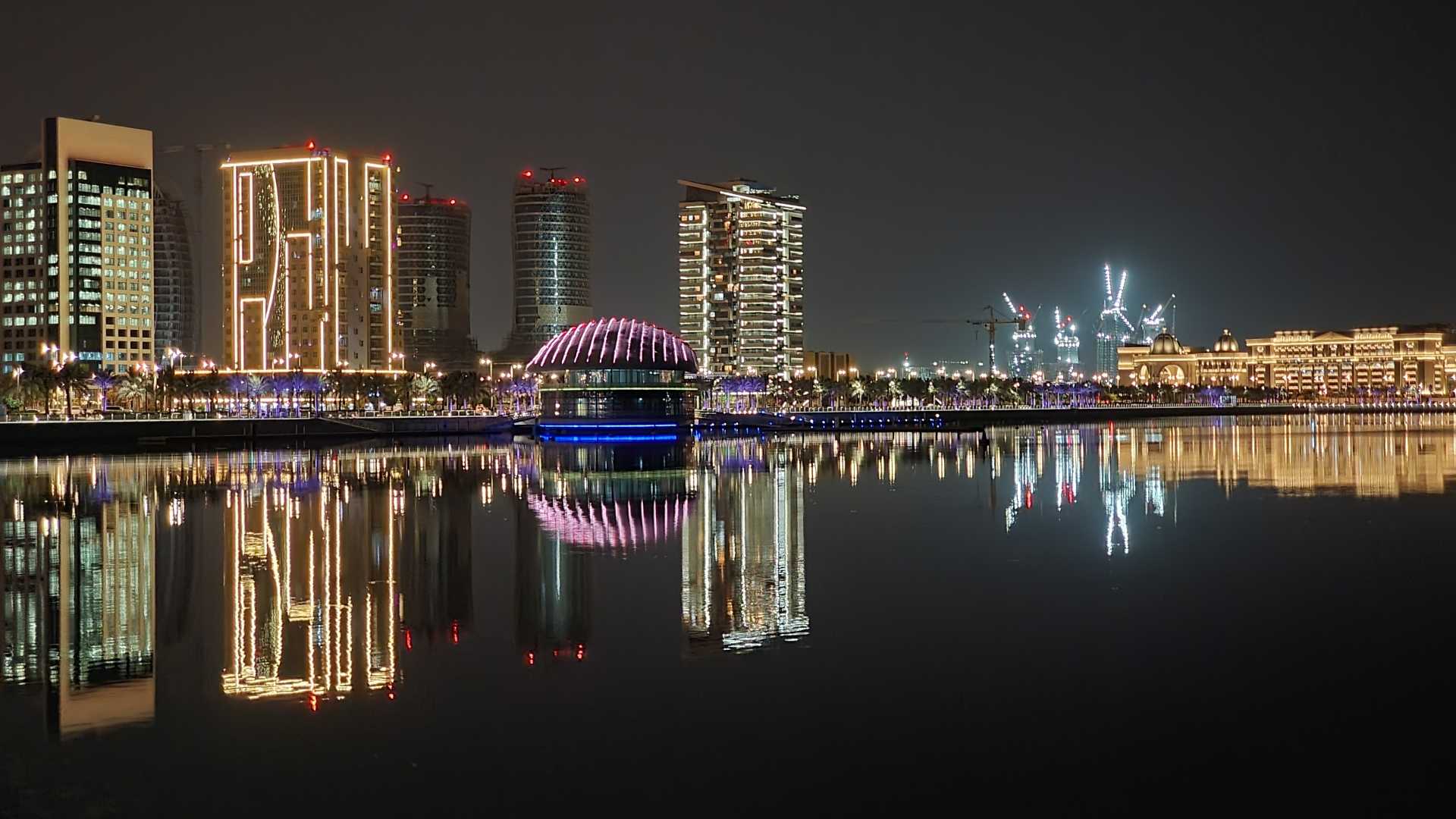Amazing view from Lusail Marina 
