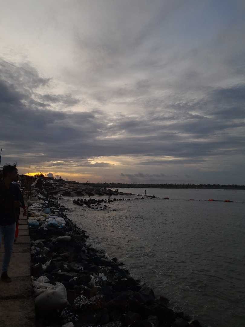Evening view in digha mohana