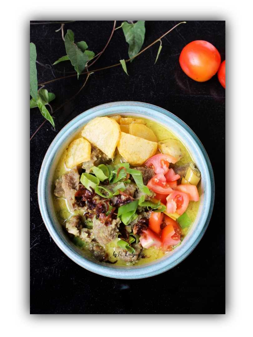 Soto Daging Kuah susu