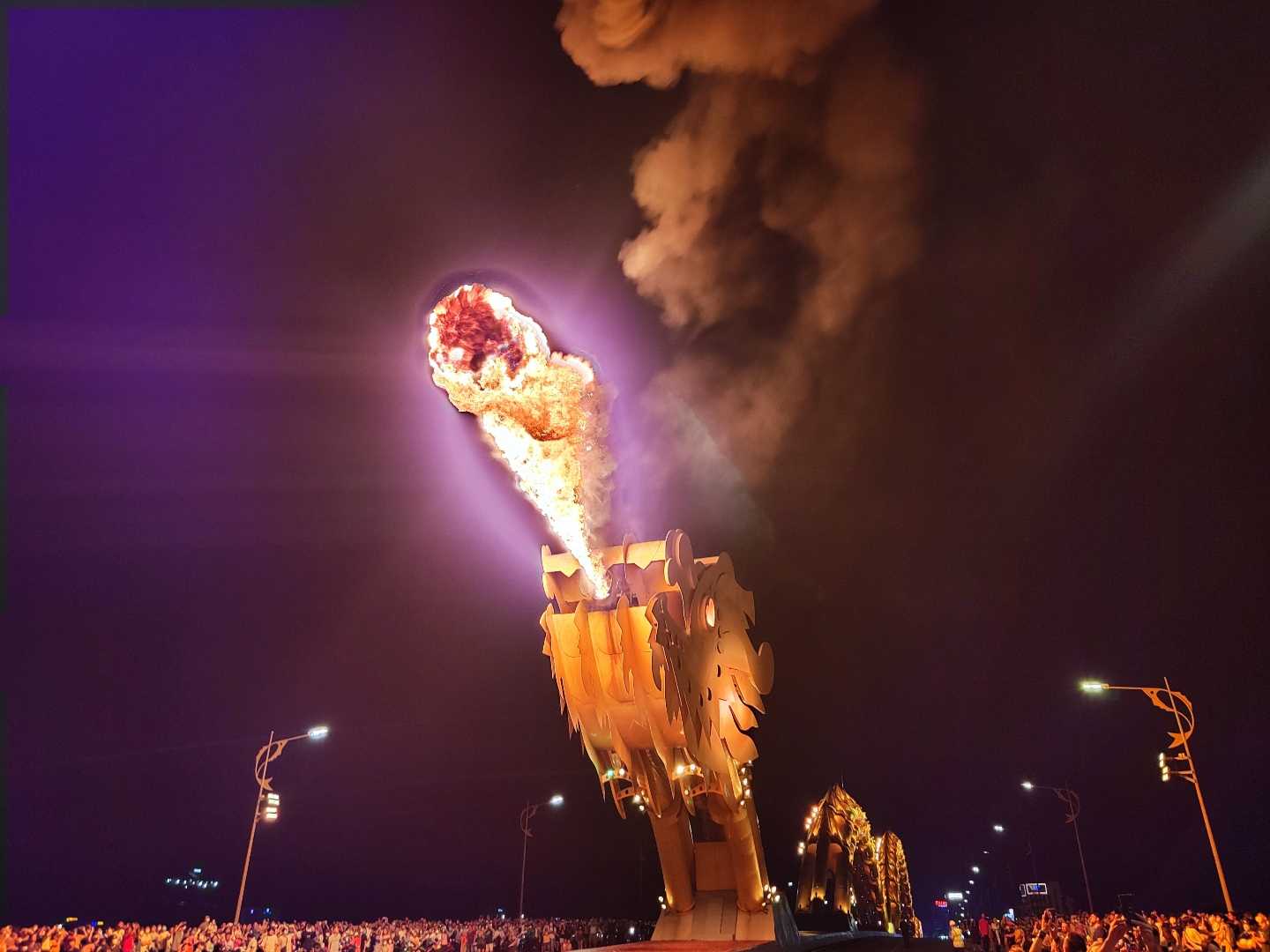Illuminated Dragon Dazzles, Da Nang