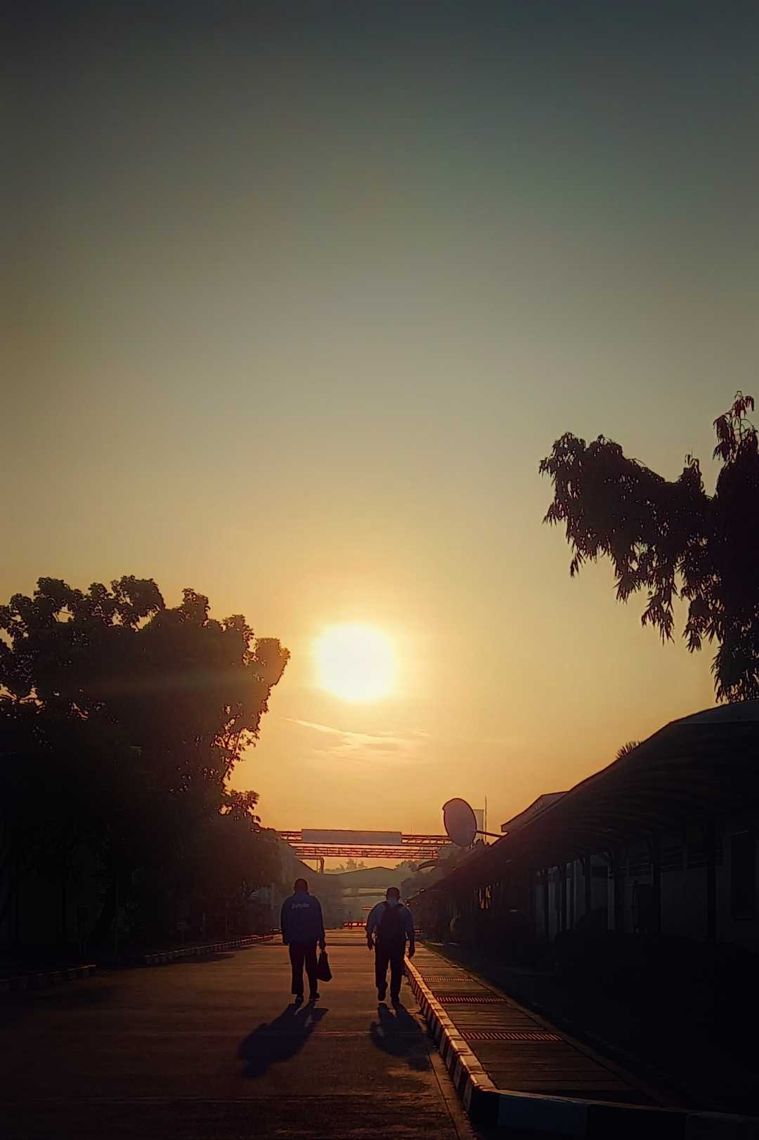 Heading to Work
