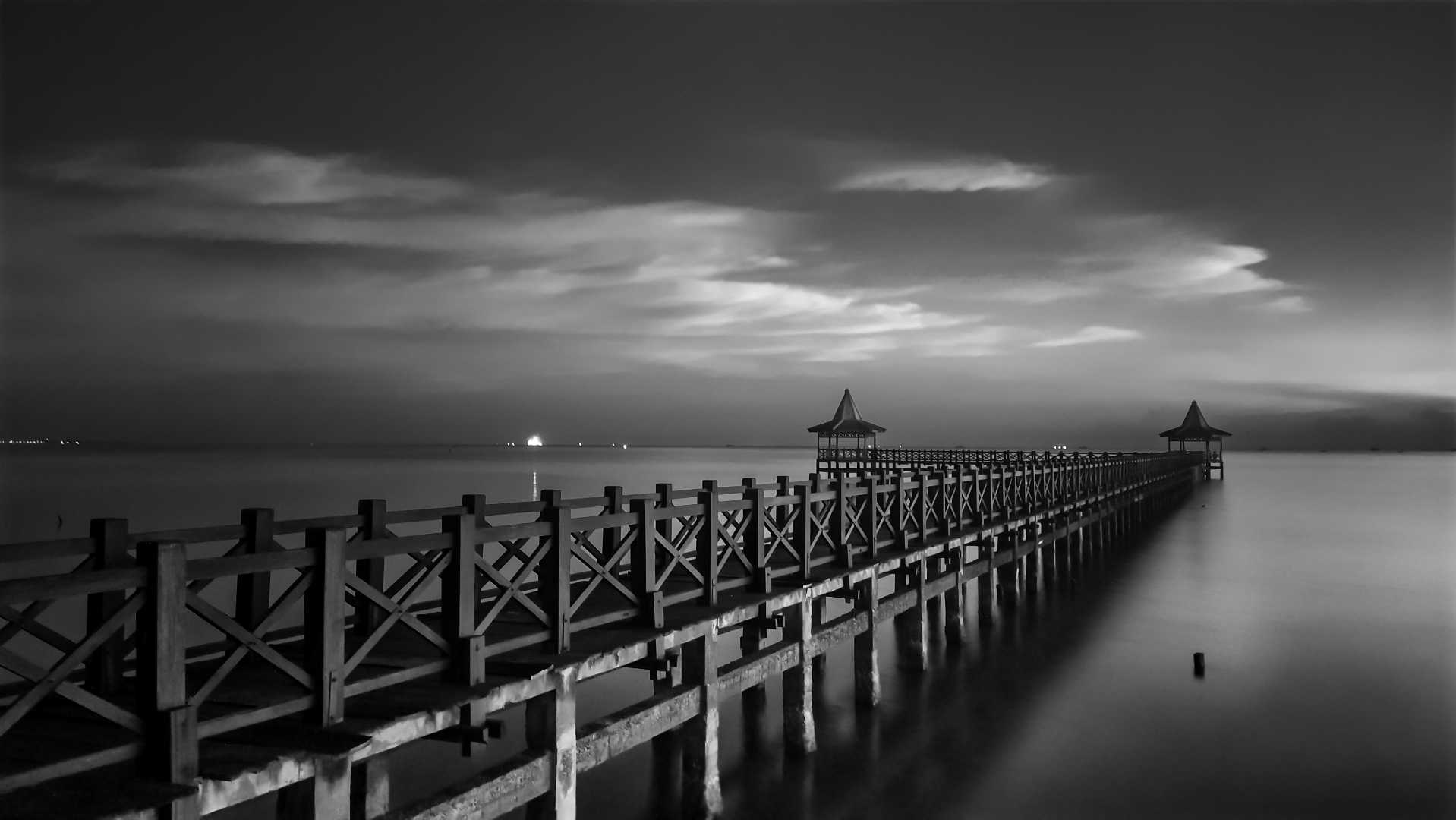 Scenery of Bentar Beach