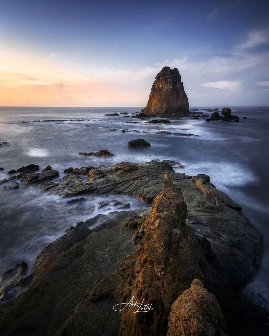 Exotic Stone on Papuma Beach