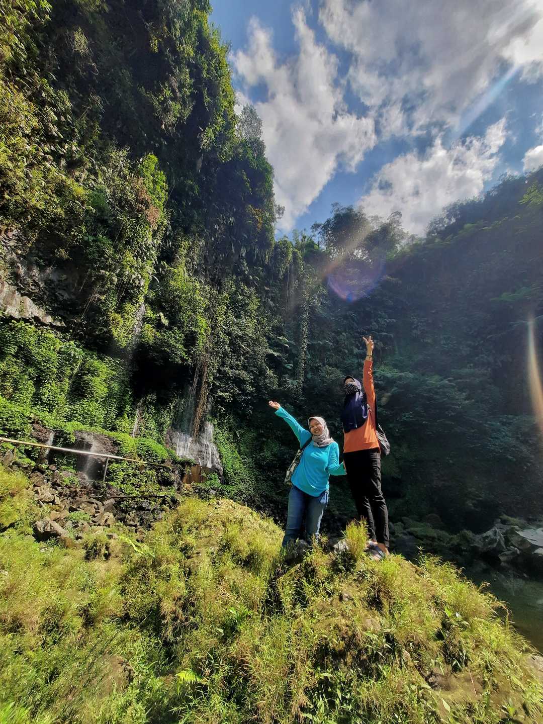 Musim Terang .. Jadi Air terjunnya Tidak Terjun wkwk
