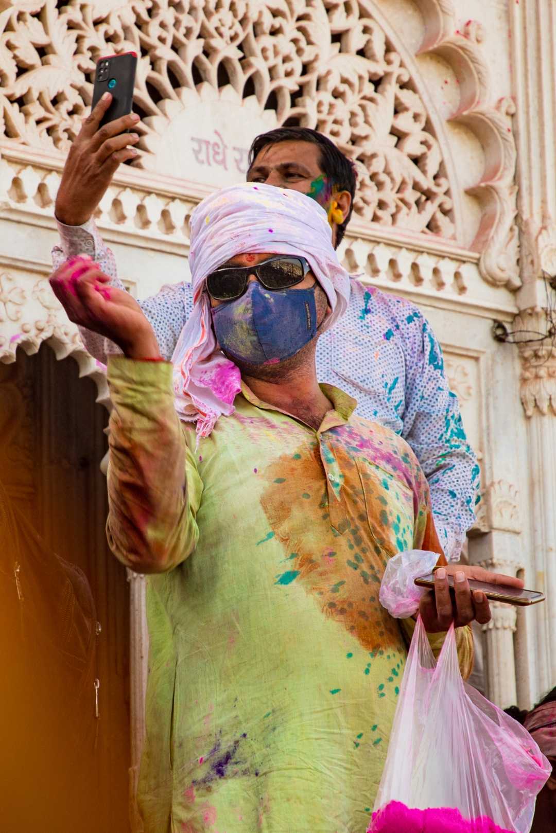 Faces of colors