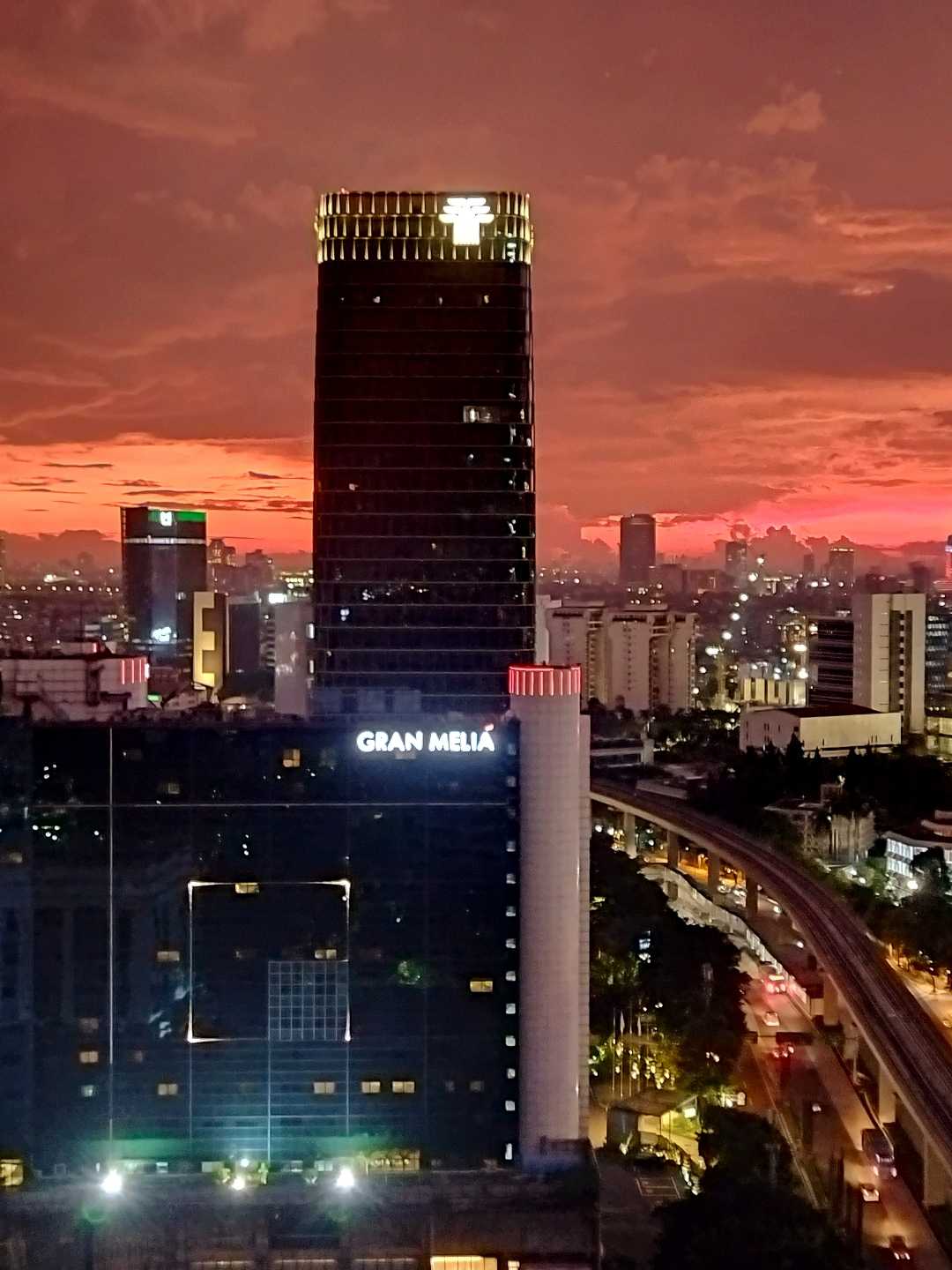 Sunset Jakarta 
