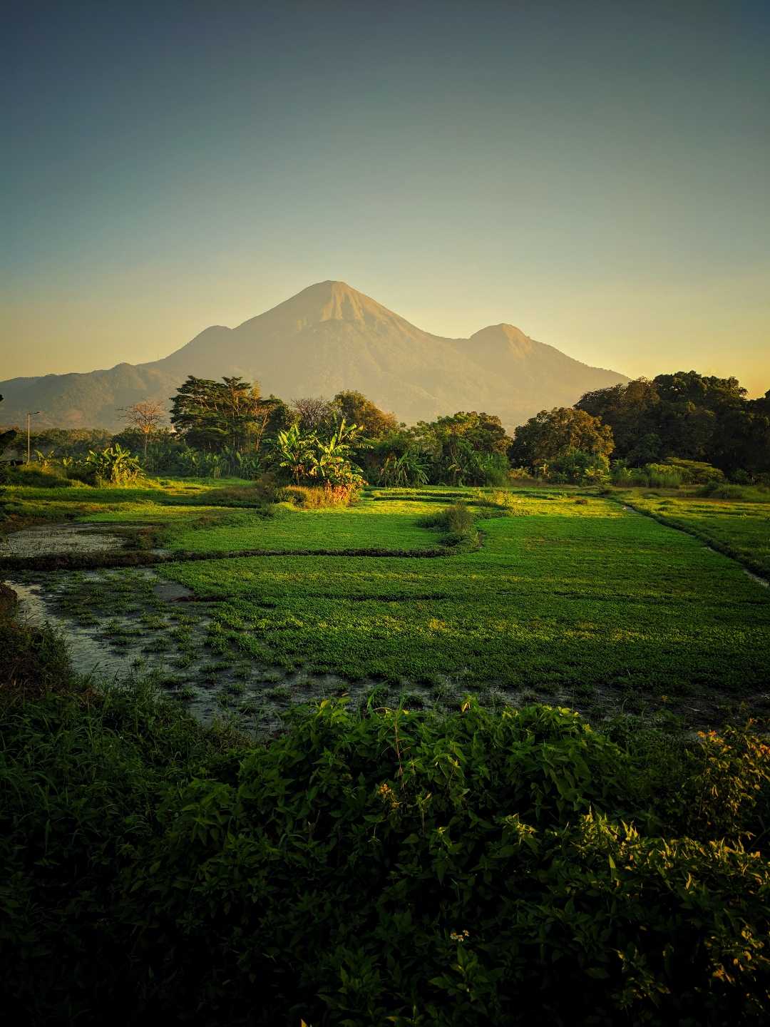 senja yang indah 