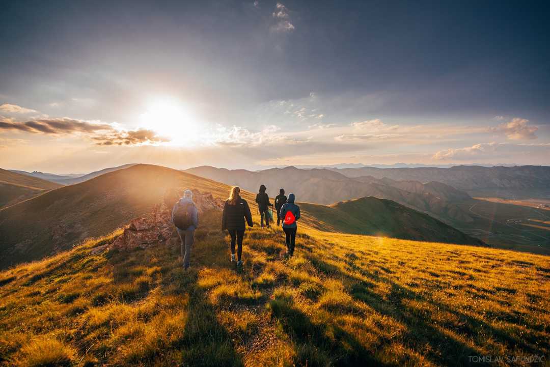 Hiking with nomads
