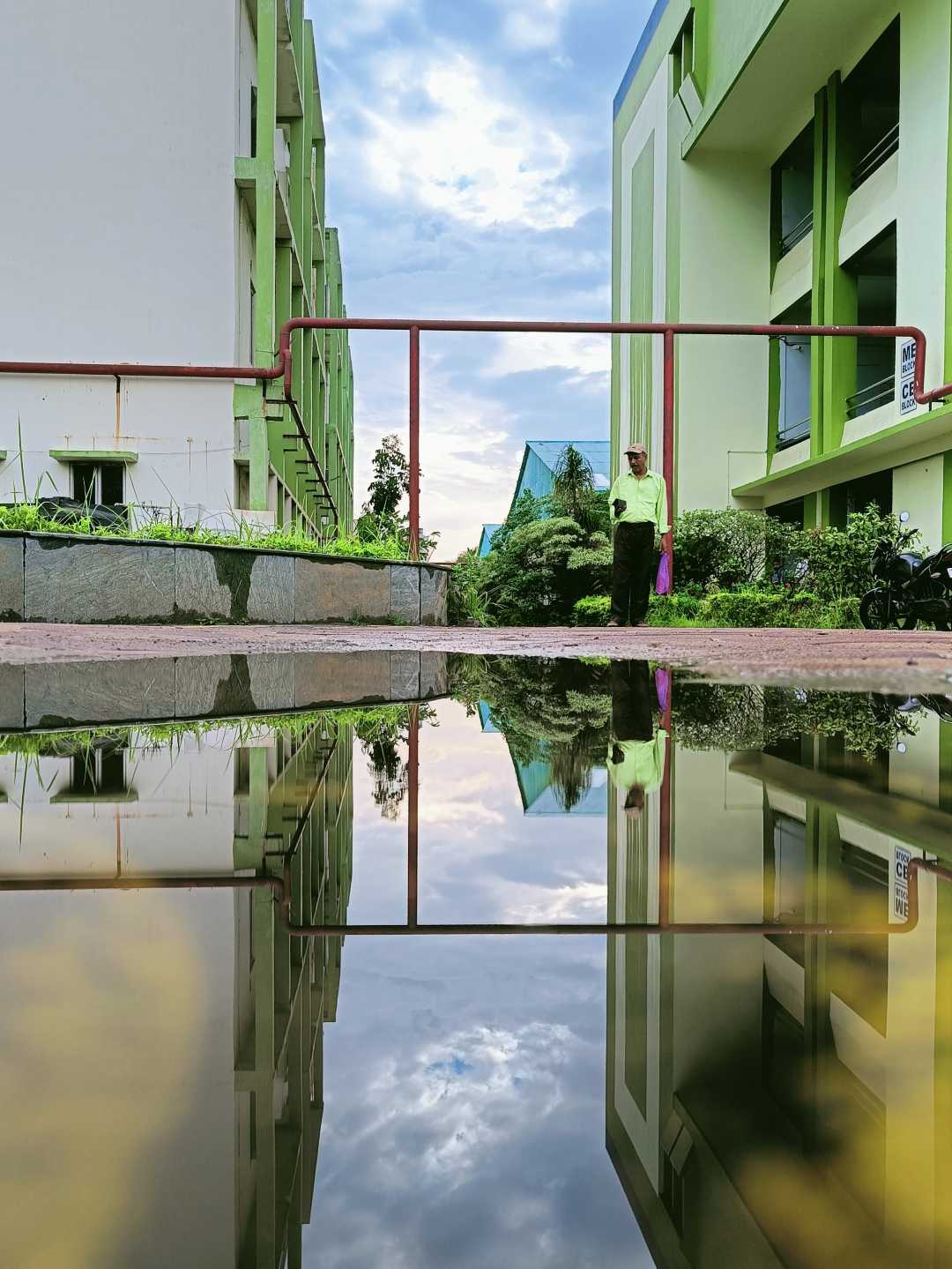Water reflection