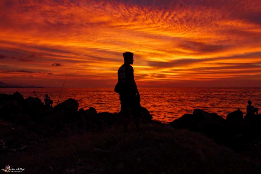 siluet senja