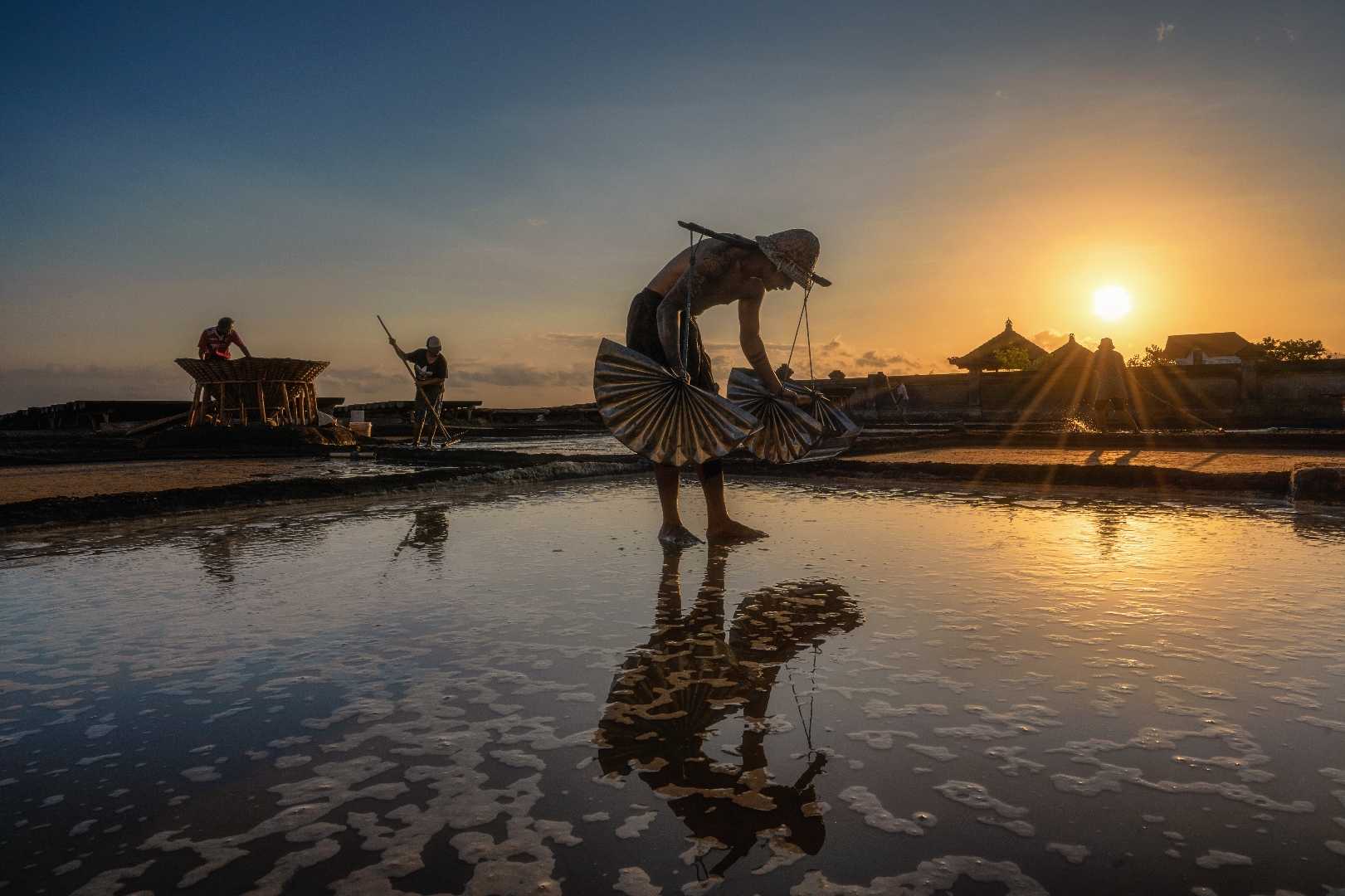 Amed Salt Making