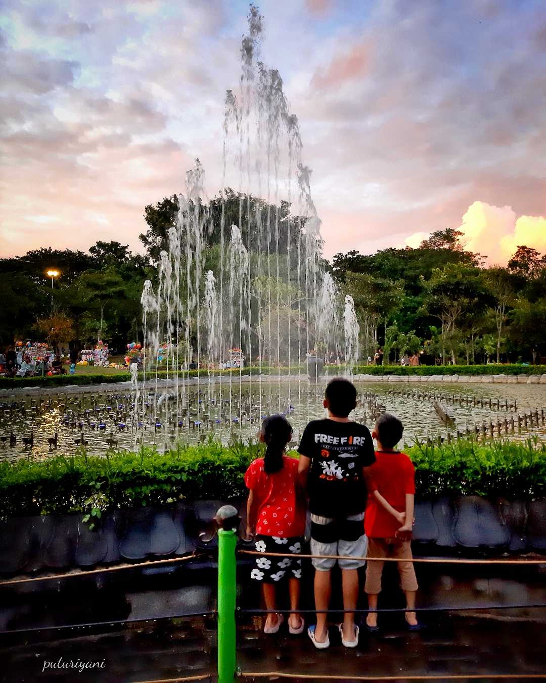 Dancing Fountain at Lumintang Park