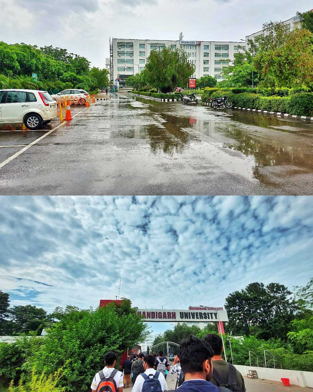 after rain