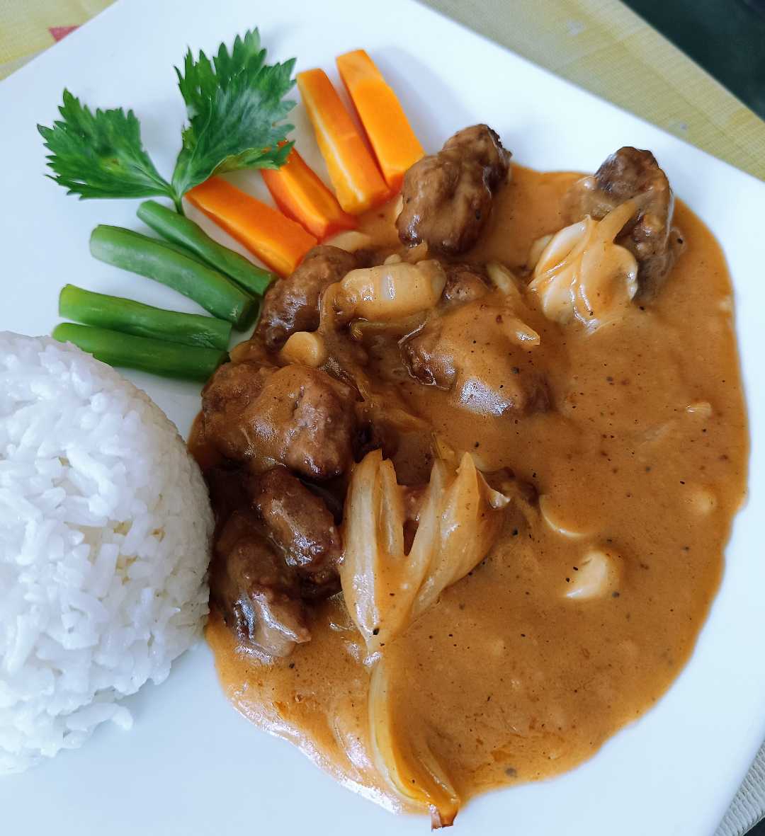 Beef Strogannof