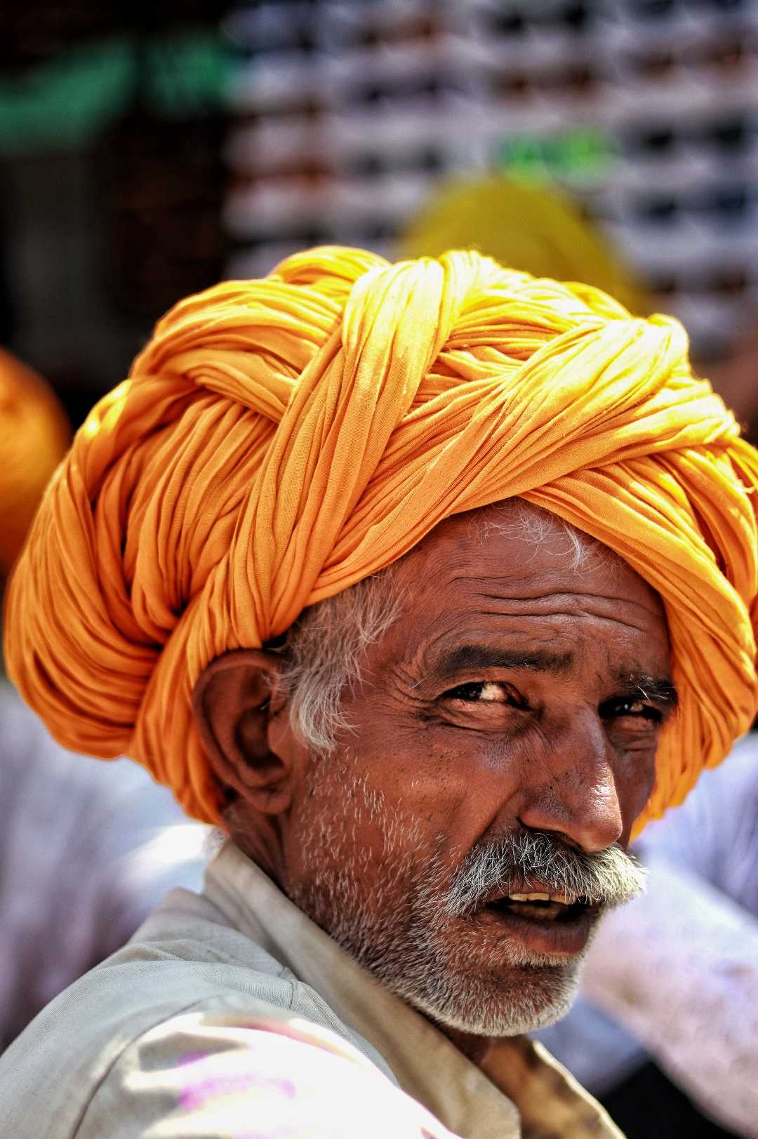 Rajasthani Man with Traditional Pagdhi!