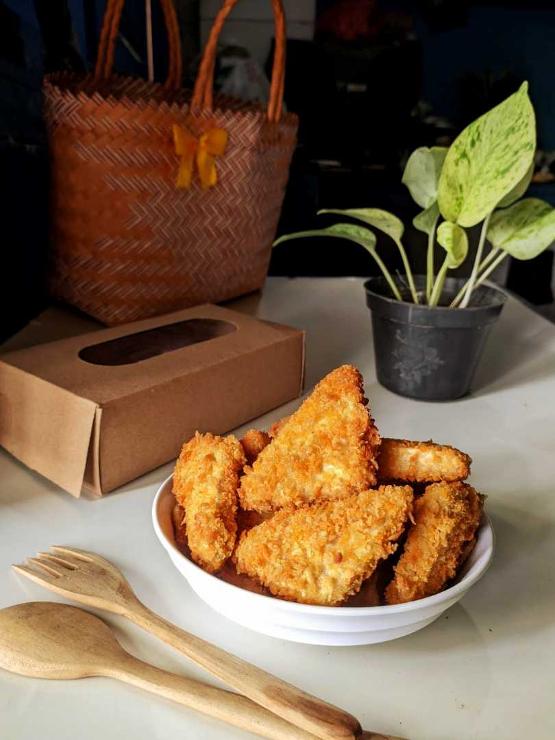 TEMPE GORENG BERBALUT PANIR