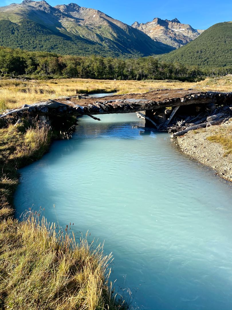 Sendero a Laguna Esmeralda.