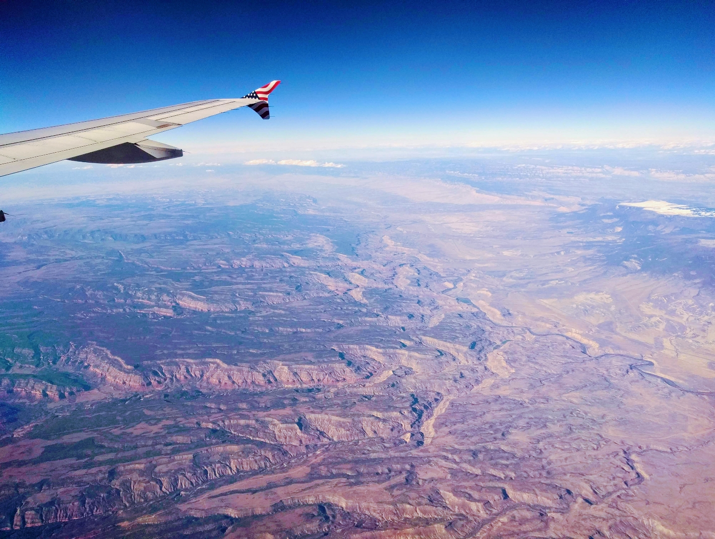 Flying Over Arizona