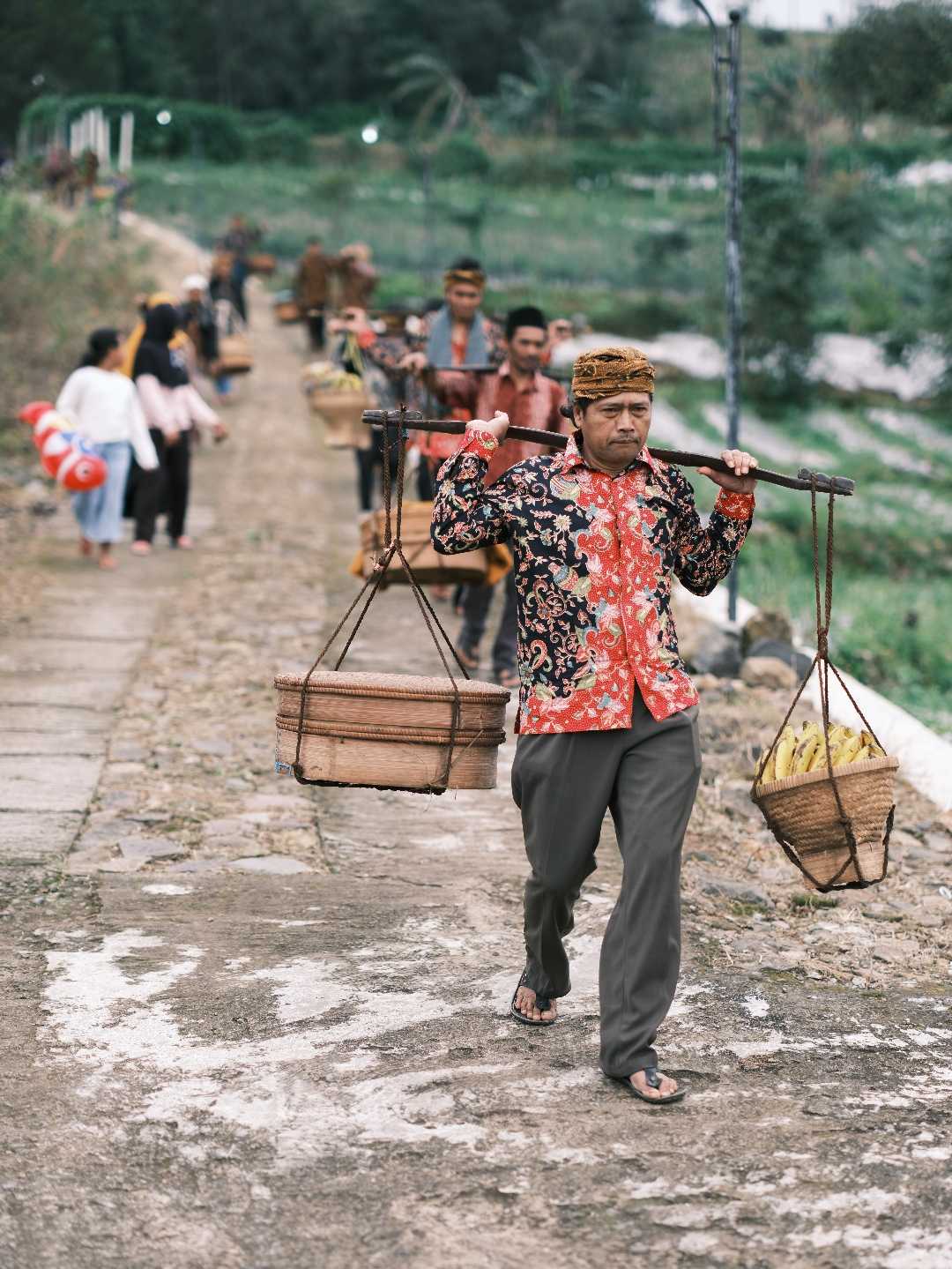 Nyadran tenongan di Temanggung 