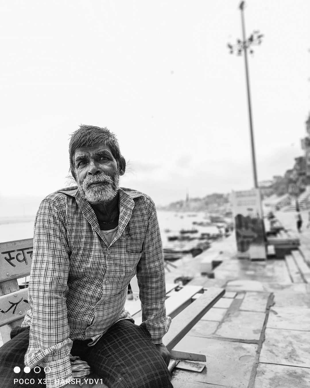 A potrait from Ghat of Banaras