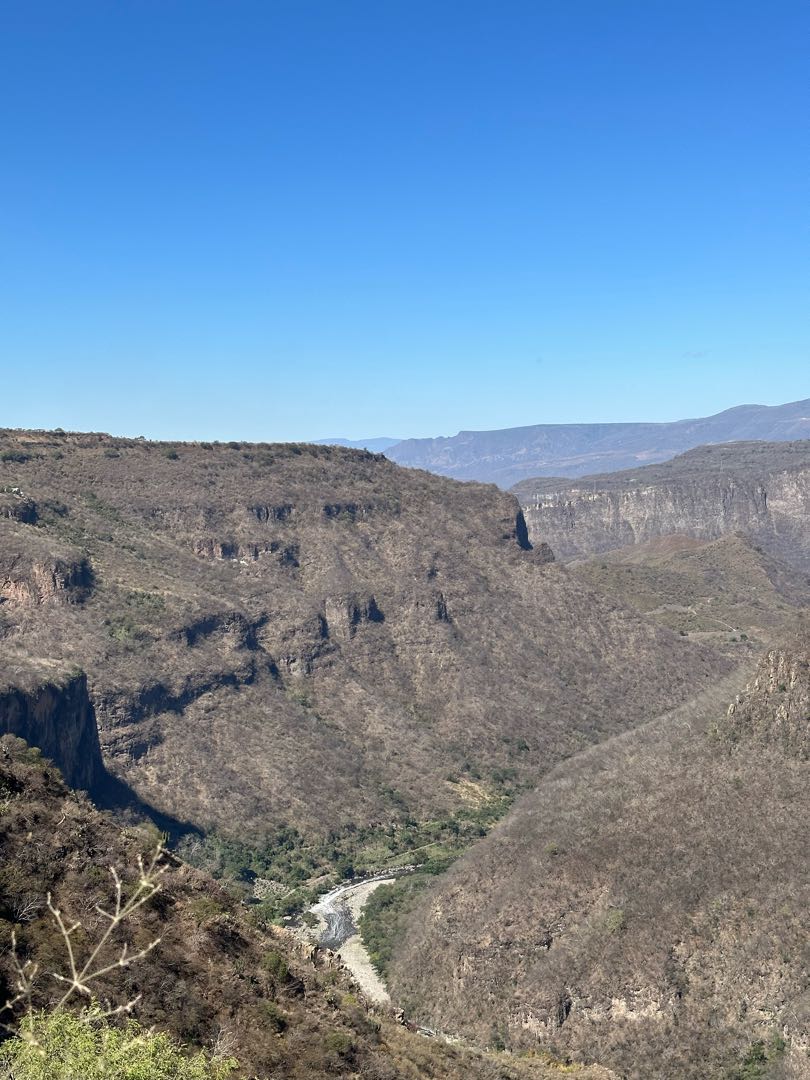 Vistas a barrancas de Huentitan