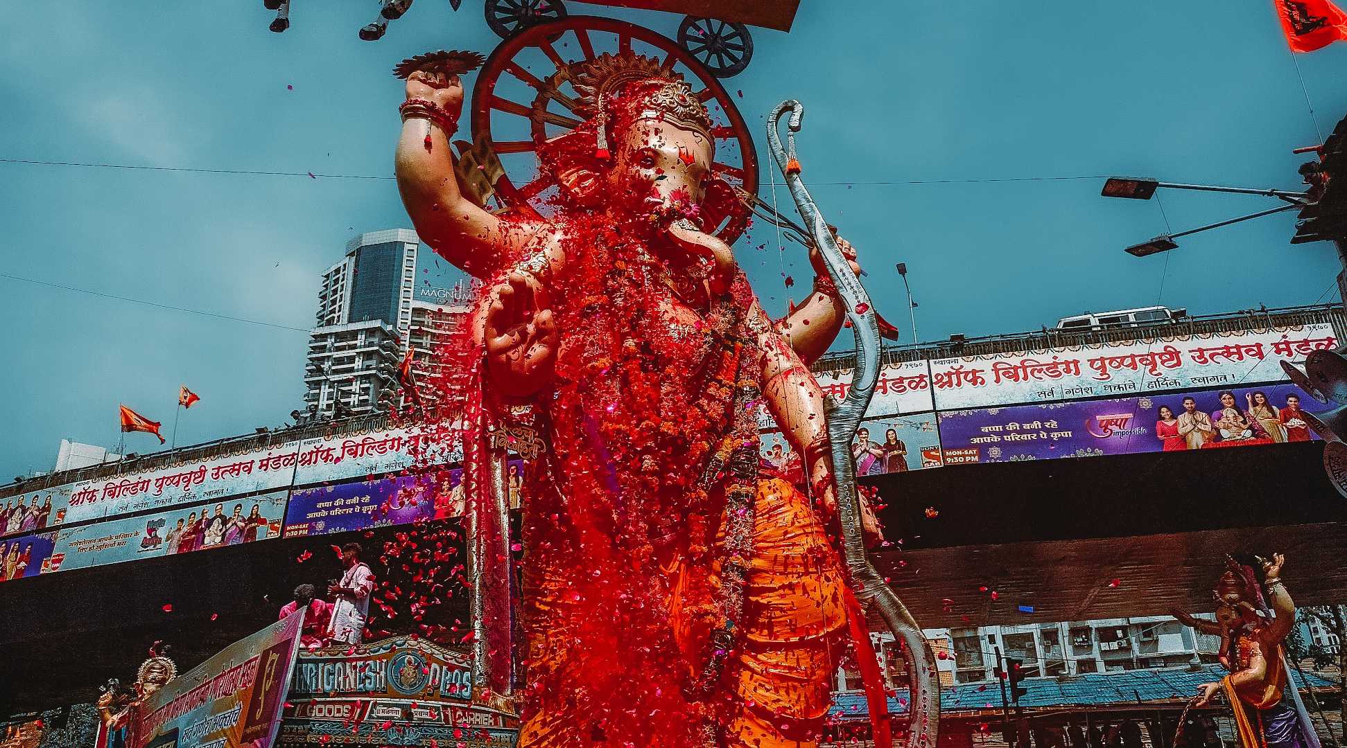 Mumbai's ganesh visarjan sohala 🎉🙇