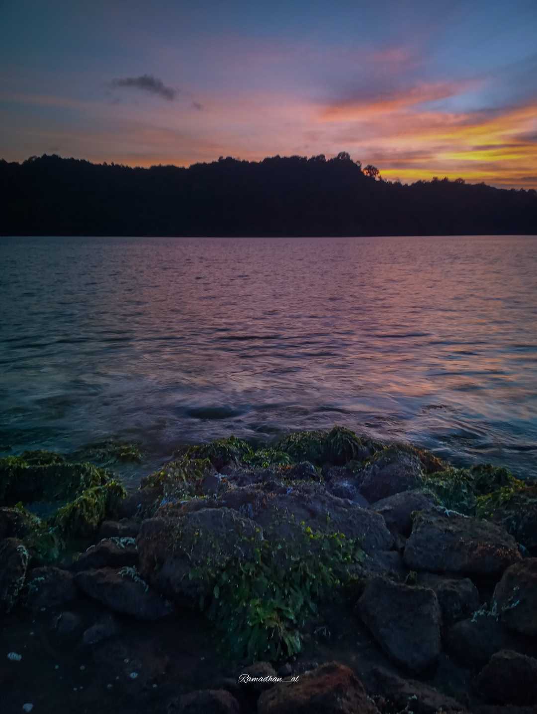 sunset moment