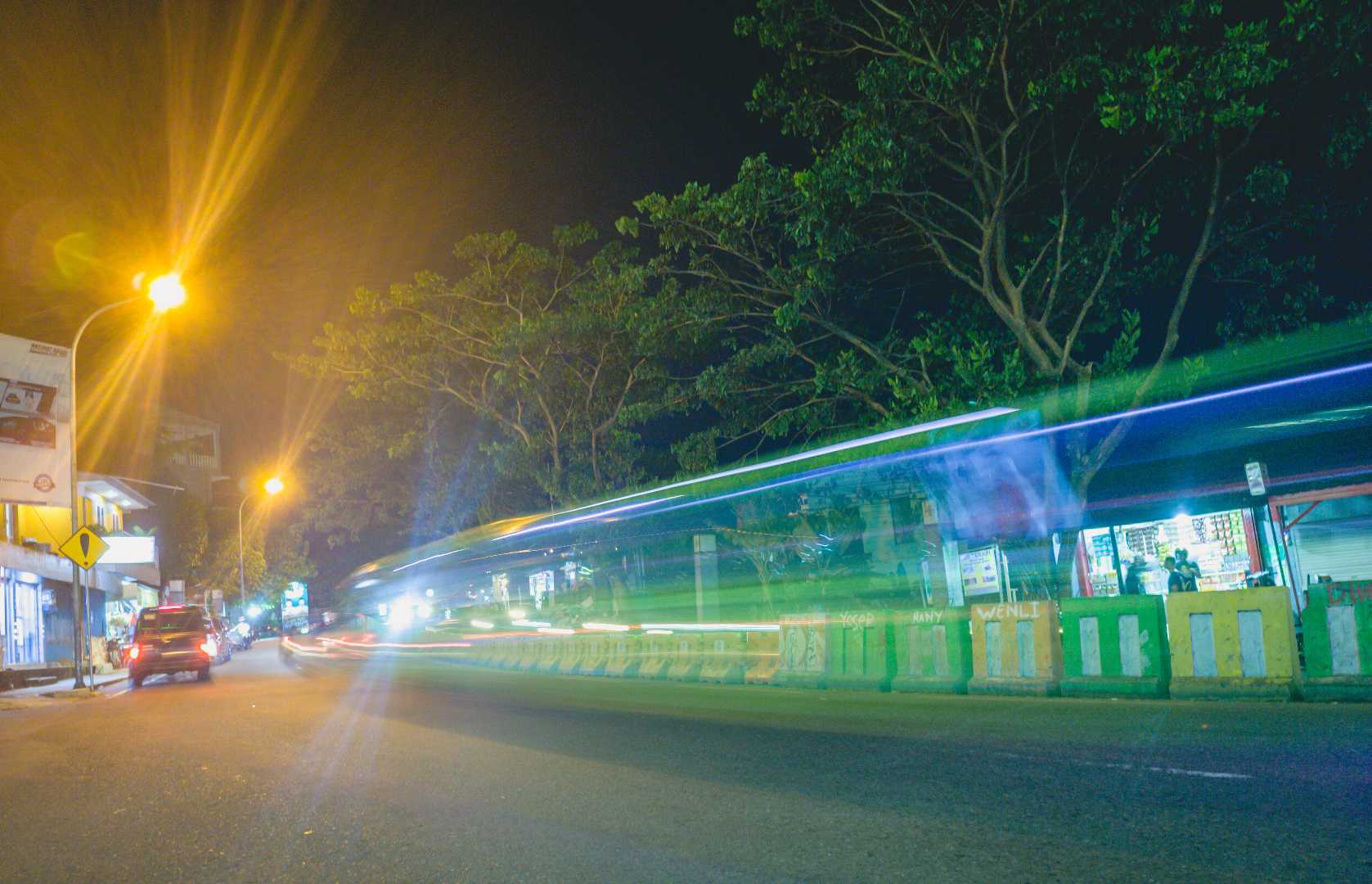 Light trails