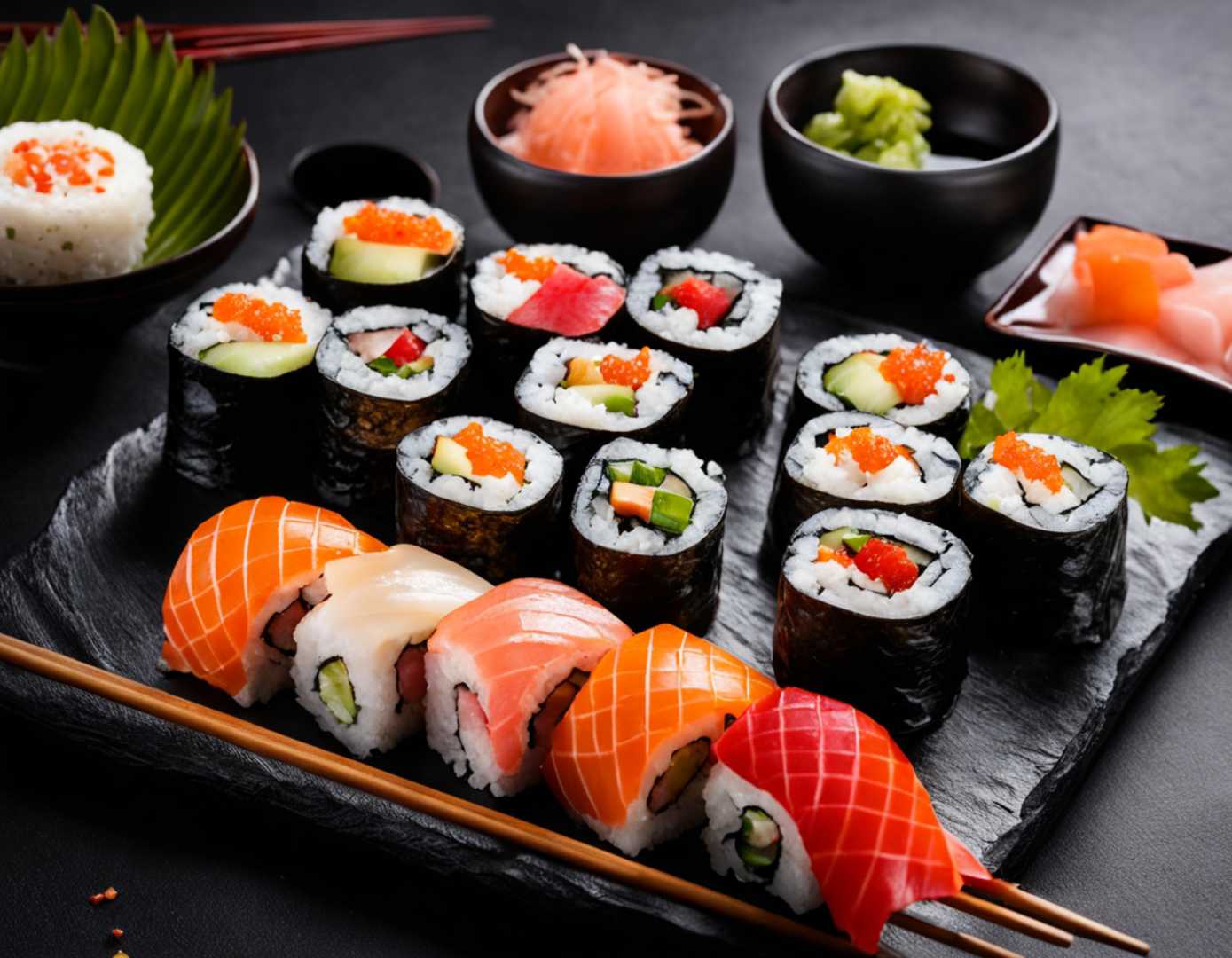 Sushi Visual Feast of Japanese Culinary Artistry