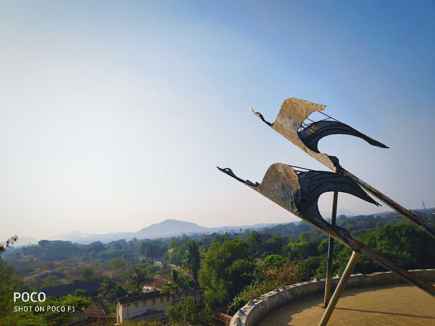 TEMPLE HILL SUNSET VIEW NASHIK