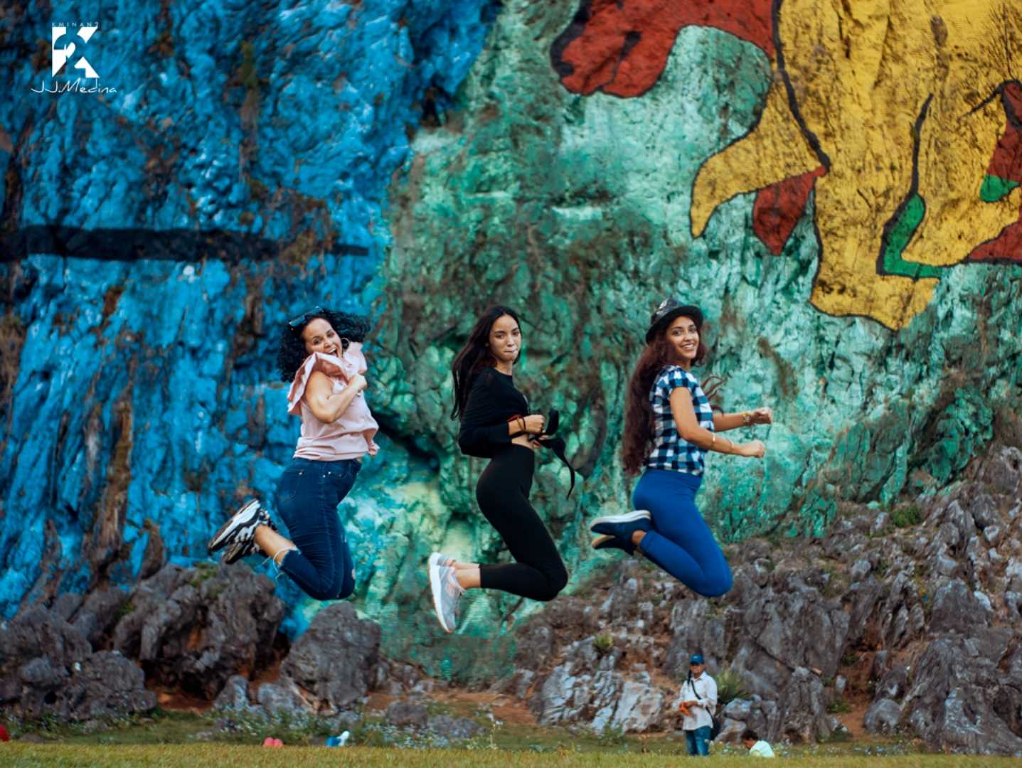 1, 2 y... salto