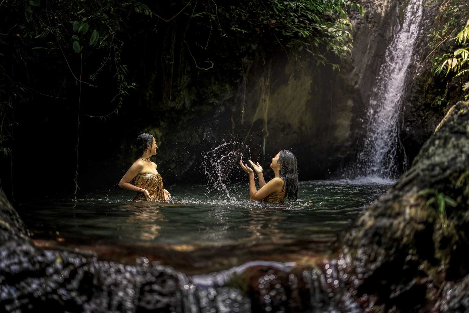 Air Terjun Yamuna, surga di tengah hutan