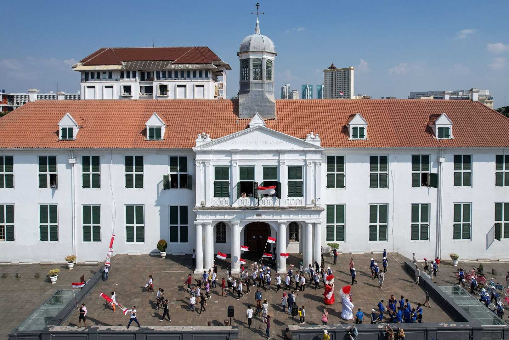 Pawai Kemerdekaan di Museum Fatahilah
