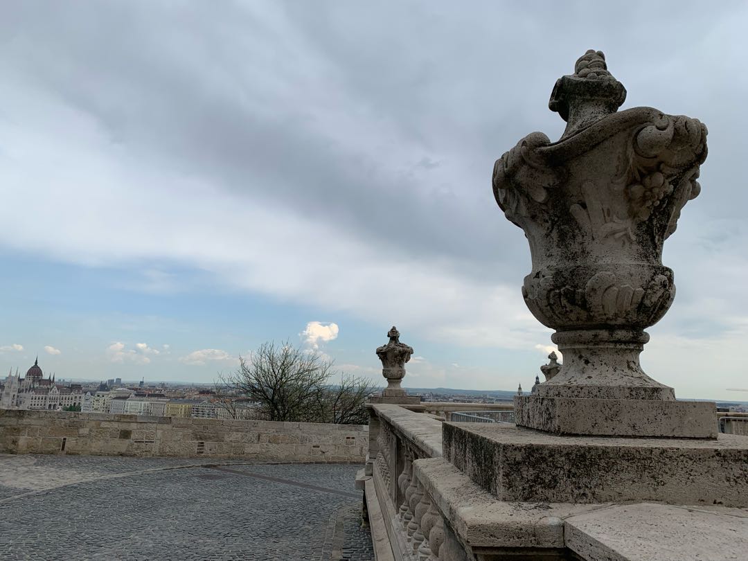 Buda castle detail