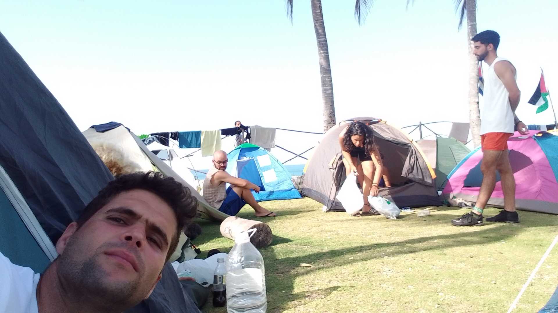 Acampar en Puerto Escondido