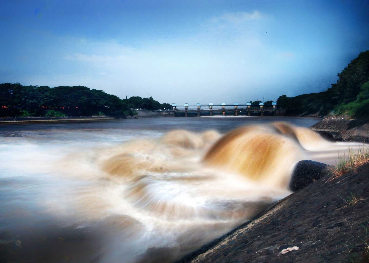 Rolak Songo water gate