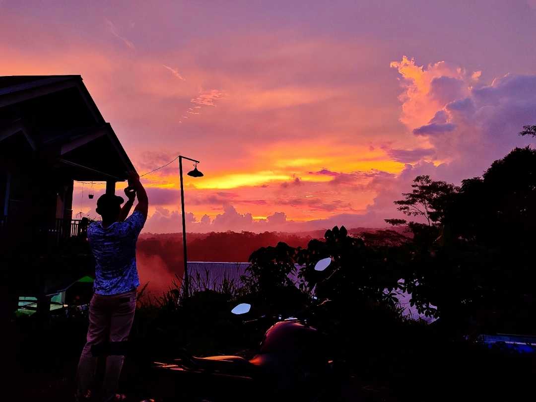 senja jingga