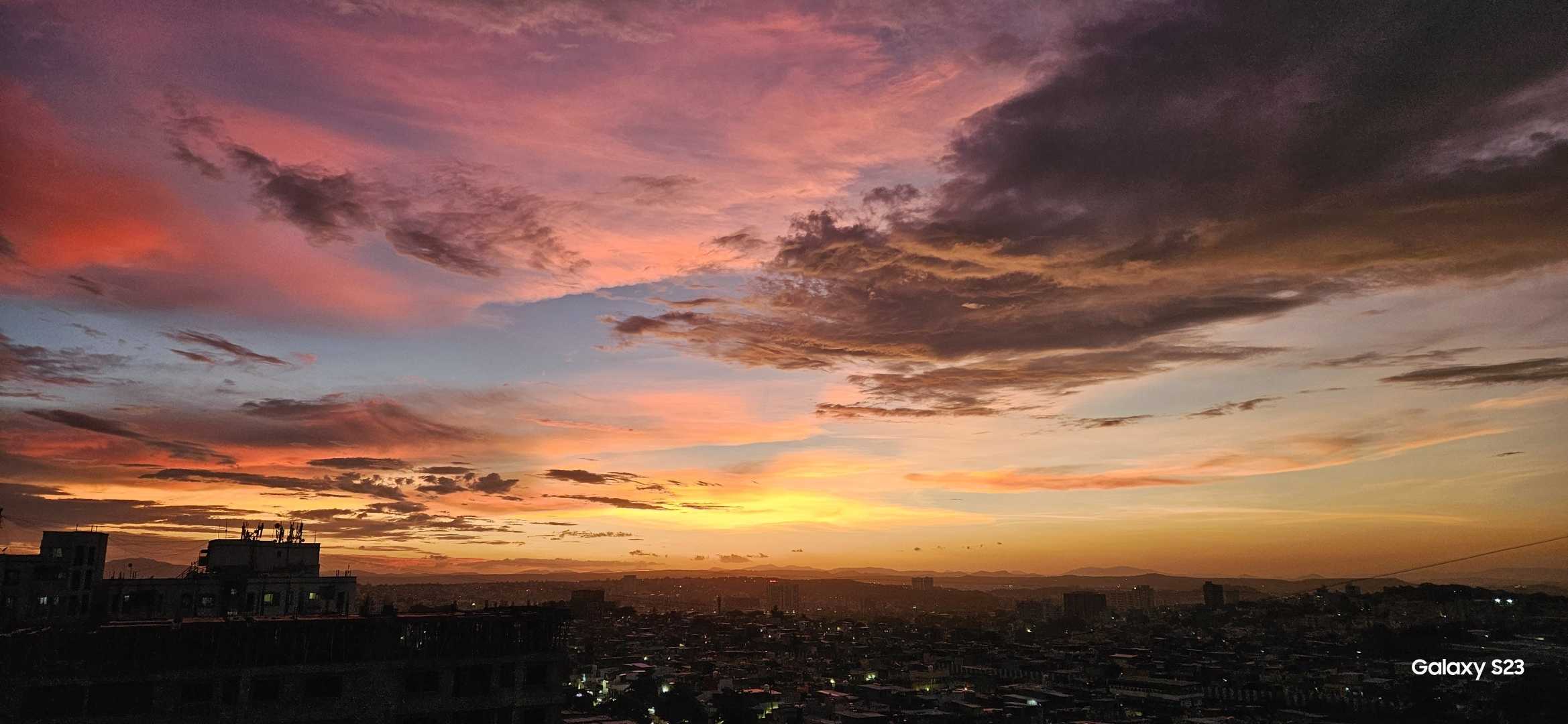 Magical Sunset from my balcony 