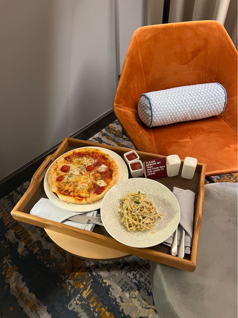 Room service will never go out of style 