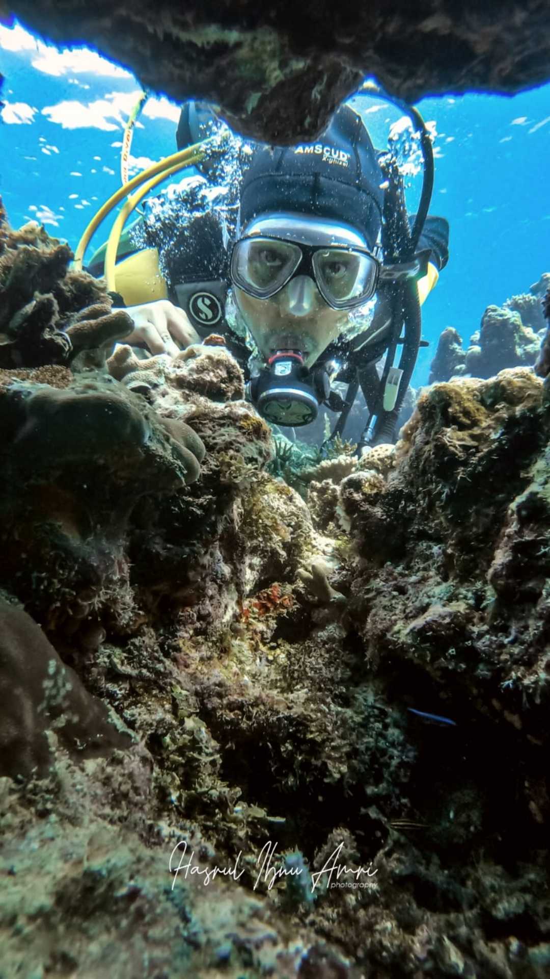 diving
