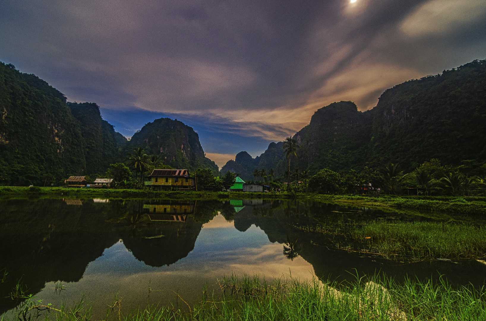 kampung karst rammang rammang.