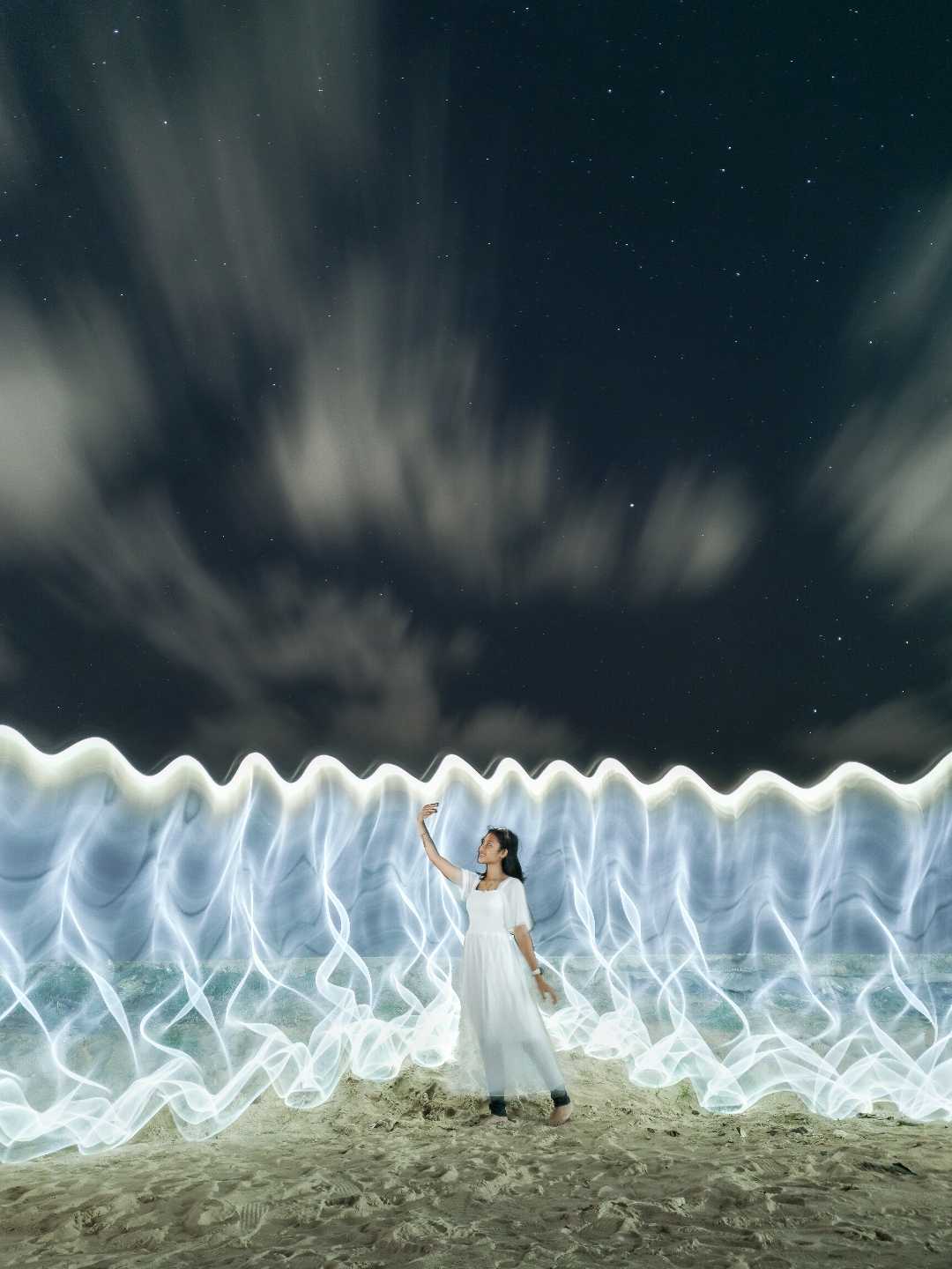 Light of curtain