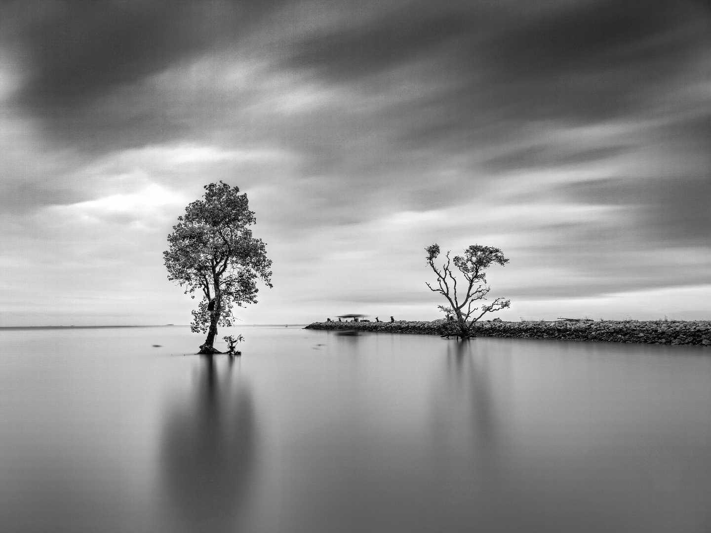 Long Exposure in B&W