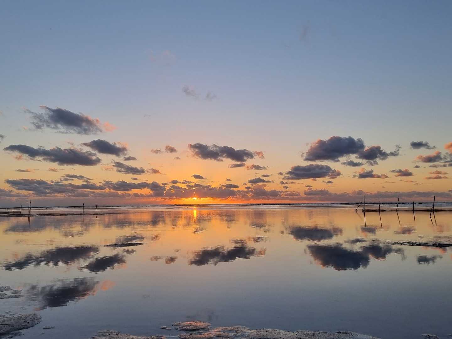 Caribbean Sunset from Mexico 