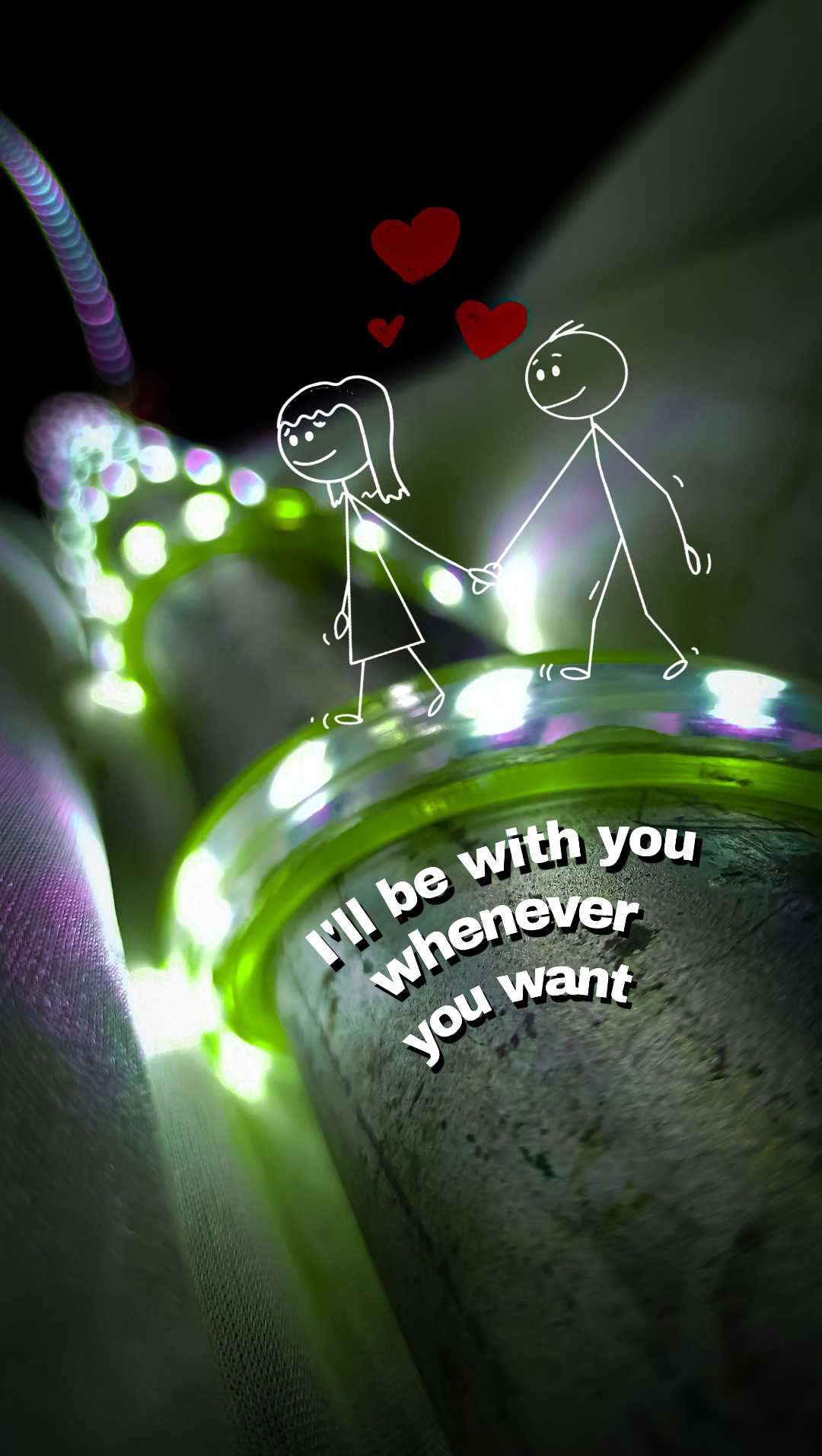 wedding role rice lights✨