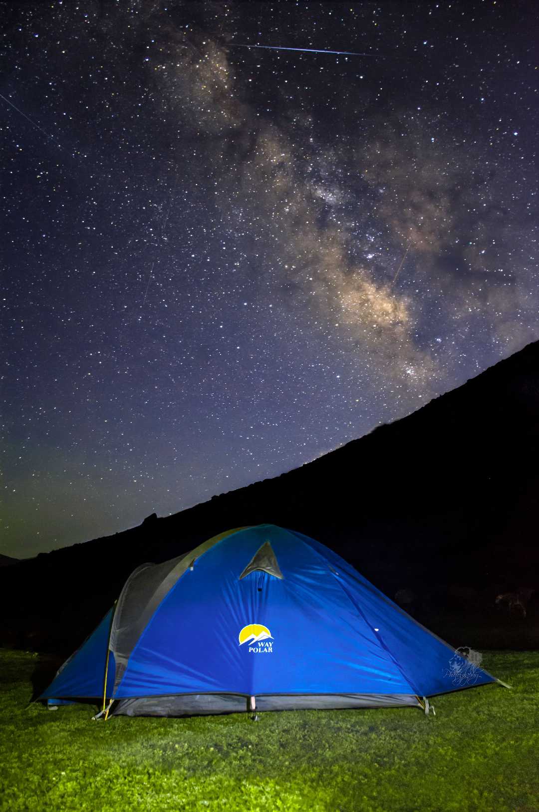 TENT UNDER DIVINE LIGHT