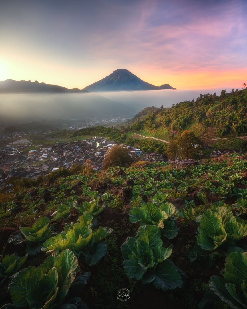 Panorama  Gardu Pandang Tieng