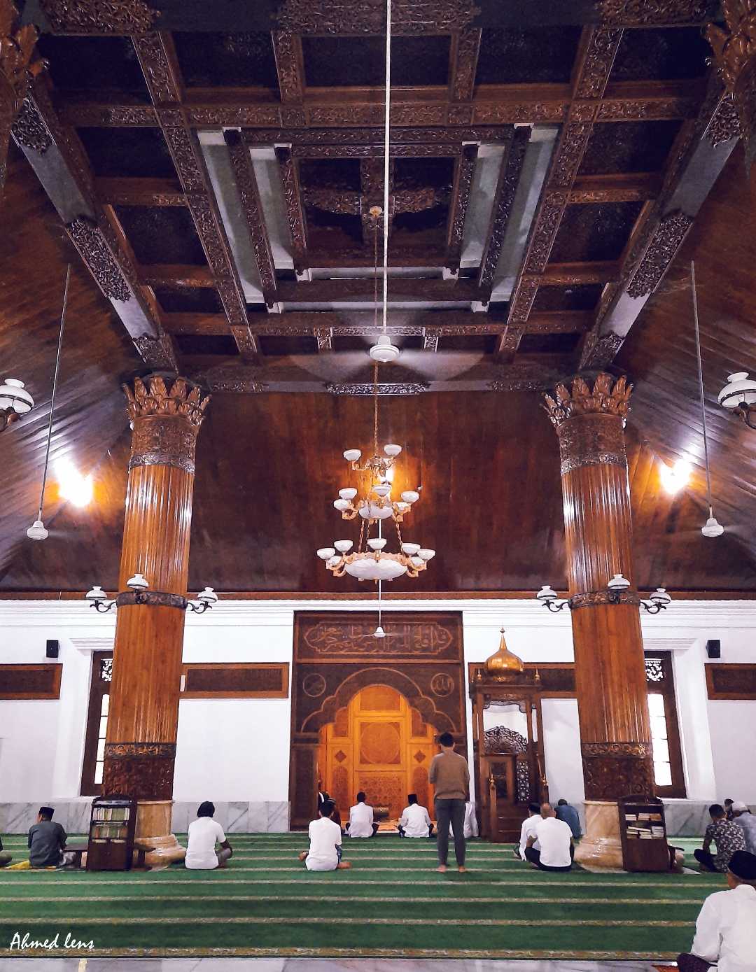Interior Masjid Agung Jepara